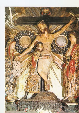 Postal 026229 : Cristo llamado de Atienza. Escultura popular. Siglo XVI. Atienza (Guadalajara)