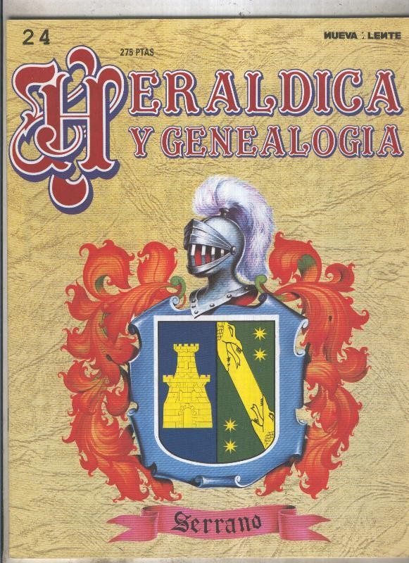 Heraldica y Genealogia numero 24: Serrano