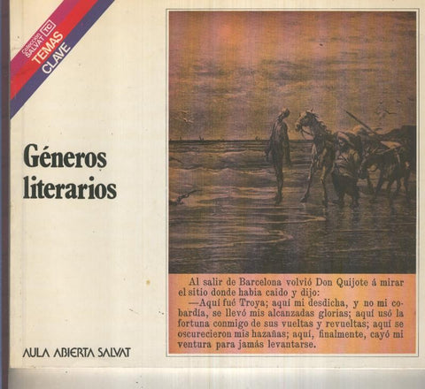 Temas Clave numero 036: Generos literarios