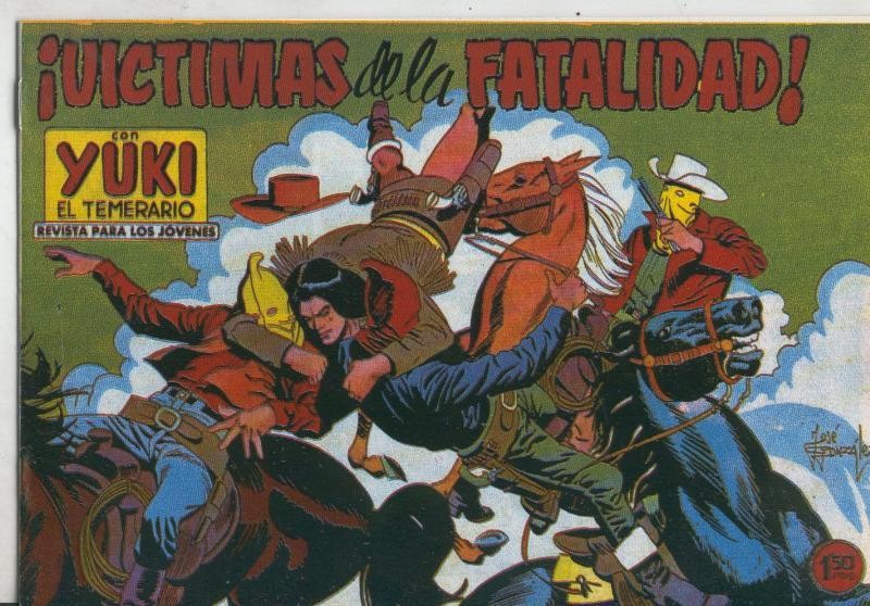 Yuki el temerario facsimil numero 080: Victimas de la fatalidad