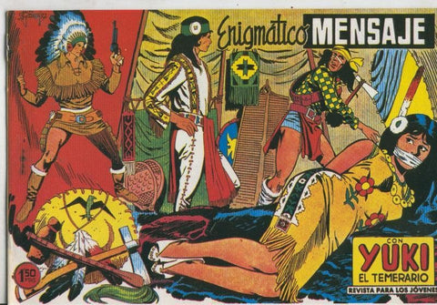 Yuki el temerario facsimil numero 086: Enigmatico mensaje