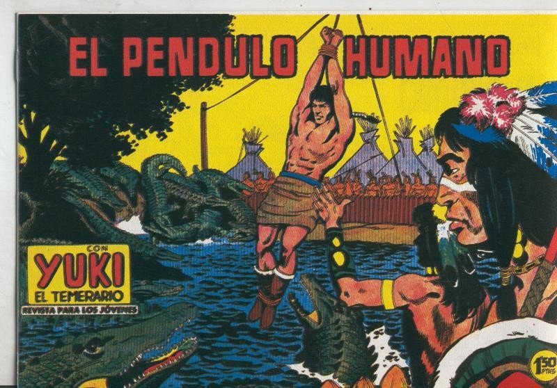 Yuki el temerario facsimil numero 088: El pendulo humano