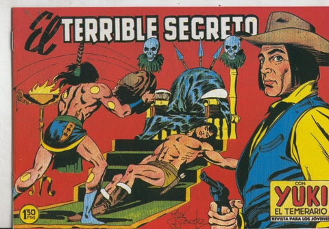 Yuki el temerario facsimil numero 093: El terrible secreto