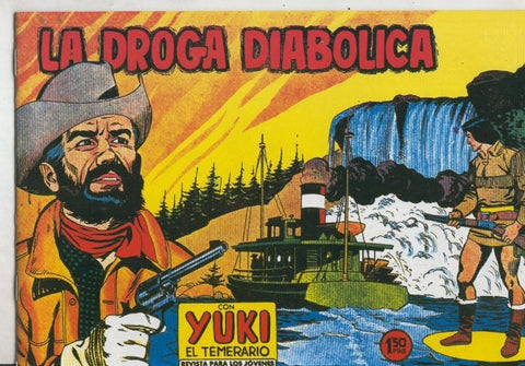 Yuki el temerario facsimil numero 101: La droga diabolica