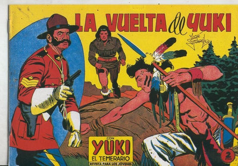 Yuki el temerario facsimil numero 108: La vuelta de Yuki