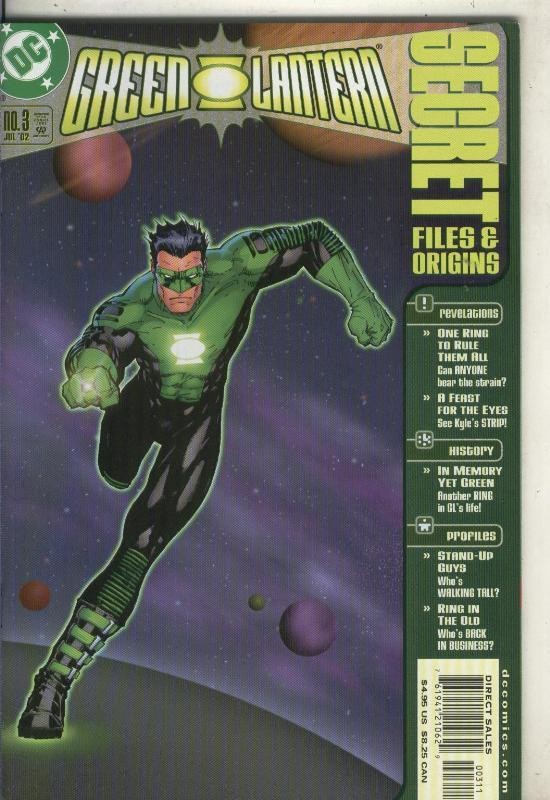 Green Lantern: Secret Files and origins numero 3