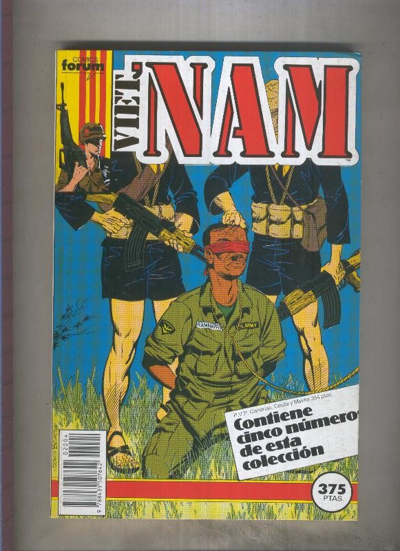 Vietnam retapado numero 16 al 20