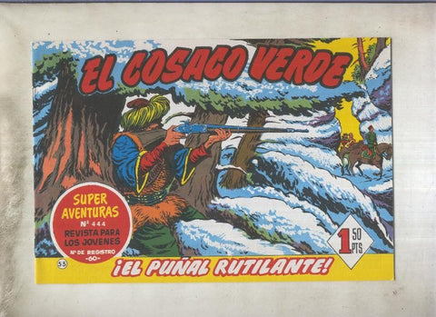 El Cosaco Verde facsimil de Ediciones B numero 055