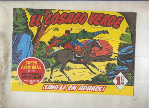 El Cosaco Verde facsimil de Ediciones B numero 050
