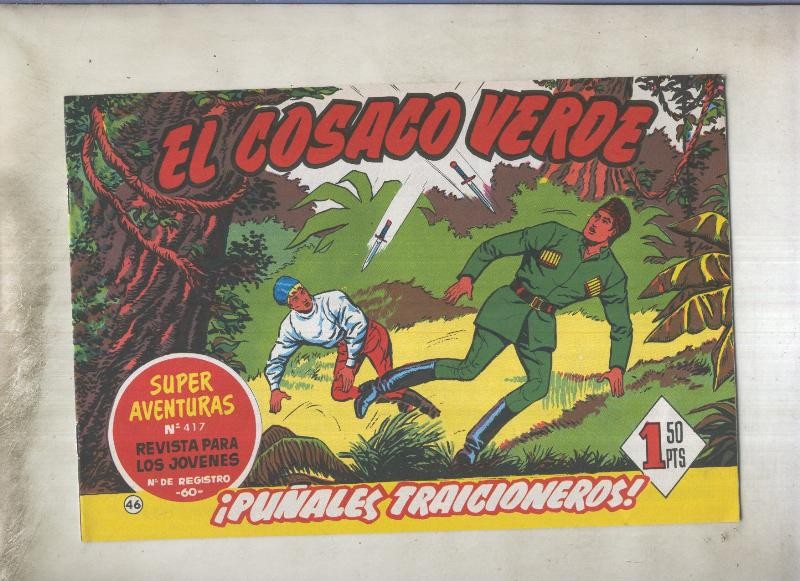 El Cosaco Verde facsimil de Ediciones B numero 046