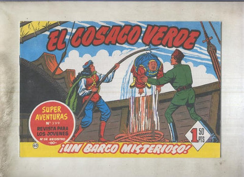El Cosaco Verde facsimil de Ediciones B numero 040