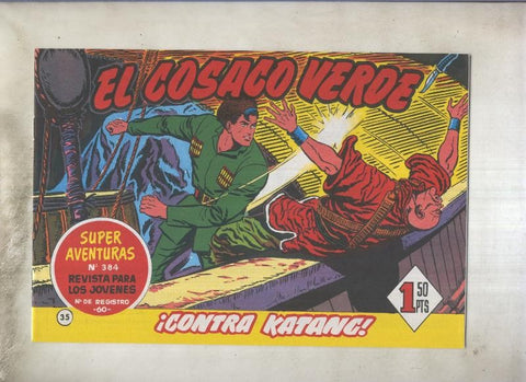 El Cosaco Verde facsimil de Ediciones B numero 035