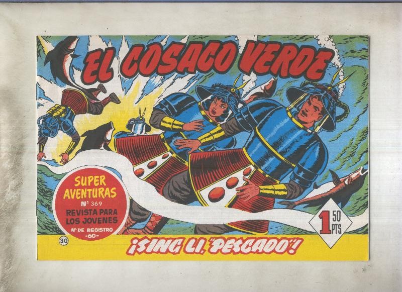 El Cosaco Verde facsimil de Ediciones B numero 030