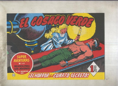 El Cosaco Verde facsimil de Ediciones B numero 023