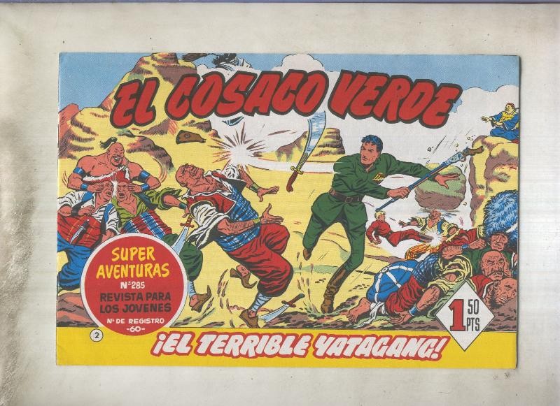 El Cosaco Verde facsimil de Ediciones B numero 002