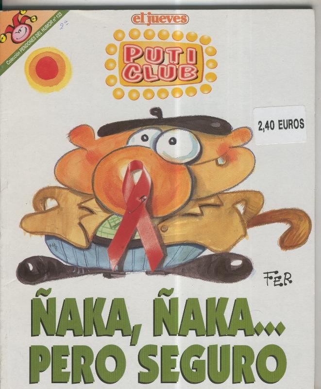 Coleccion Pendones del Humor numero 133: Puticlub 