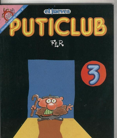 El Jueves: Pendones del Humor numero 091: Puticlub 