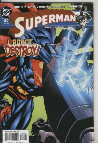Superman numero 190 (edicion especial con + paginas)