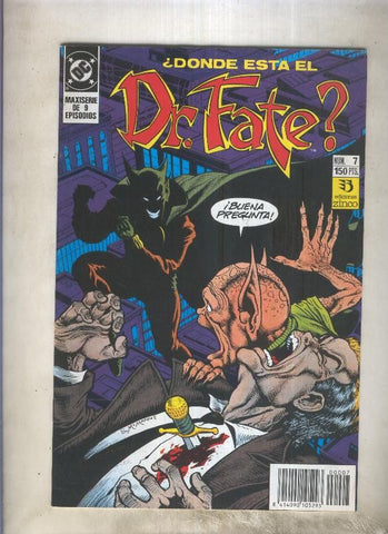 Dr. Fate numero 7 (numerado 2 en trasera)