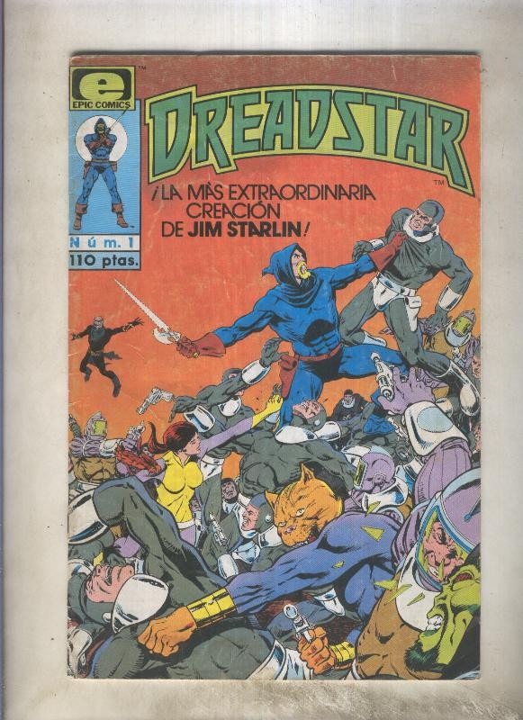 Dreadstar volumen 1 numero 01