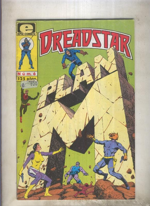 Dreadstar volumen 1 numero 06