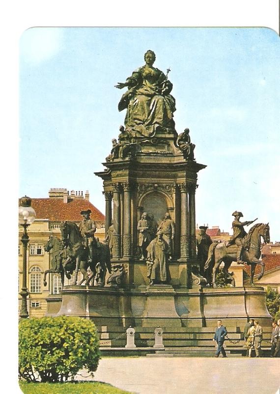 Postal 026502 : Vienna - Maria Theresia Monument