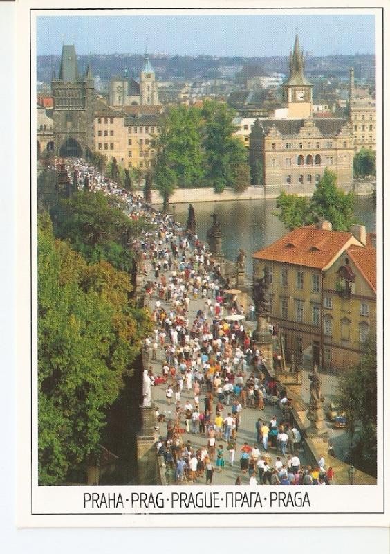Postal 026504 : Praga. Charles Bridge and the Old Town