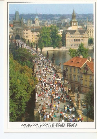 Postal 026504 : Praga. Charles Bridge and the Old Town