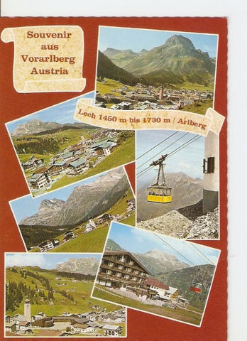 Postal 026506 : Souvenir aus Vorarlberg Austria