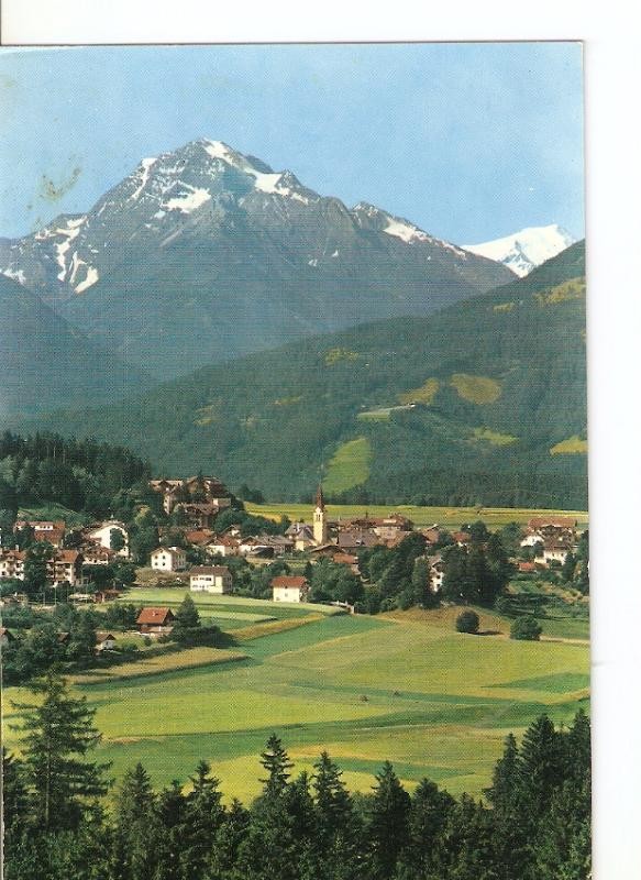 Postal 026512 : IGLS bei Innsbruck gegen Habicht, und Wilden Freiger