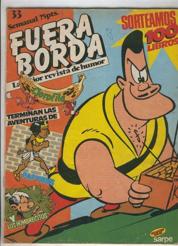 Fuera Borda numero 33: poster central Caballos vadeando un rio