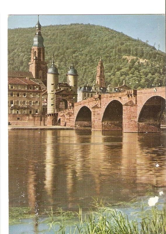 Postal 026525 : Church of Jesuits - Le vieux pont, lEglise de Saint Esprit et lEglise des Jesuites
