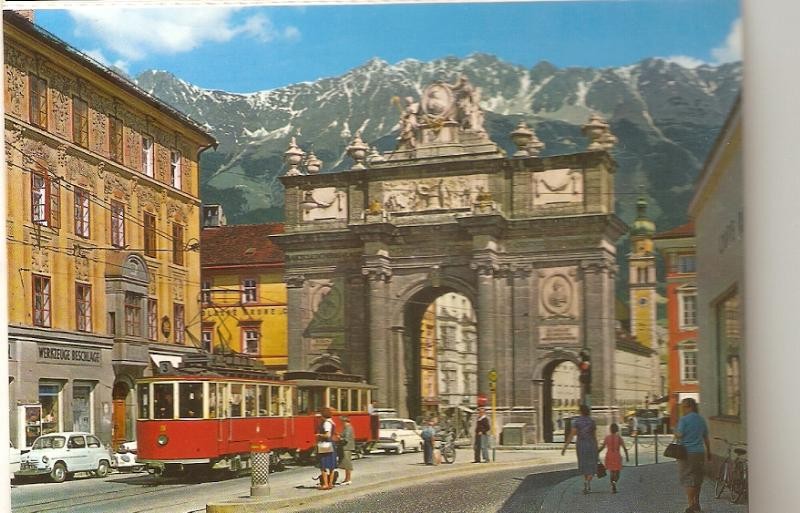 Postal 026476 : Alpenstadt Innsbruck. Triumphpforte