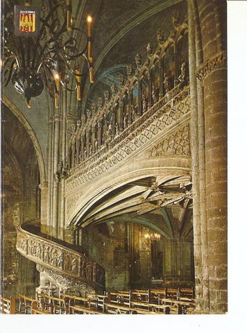 Postal 026488 : Escalera y Coro Iglesia Arciprestal