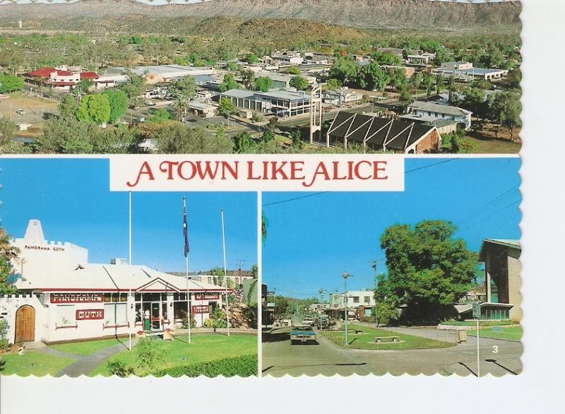Postal 026614 : View of Alice Springs Township from Anzac Hill