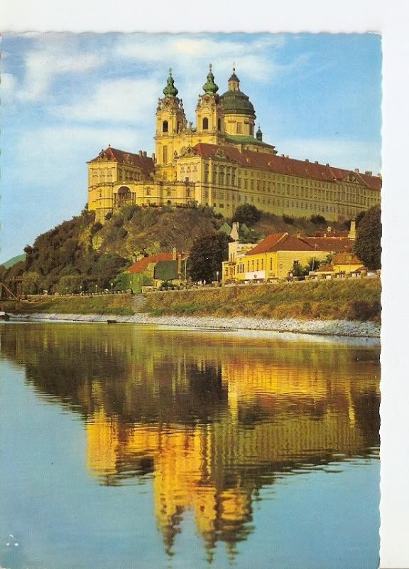 Postal 026651 : Stift Melk an der Donau, Niederösterreich