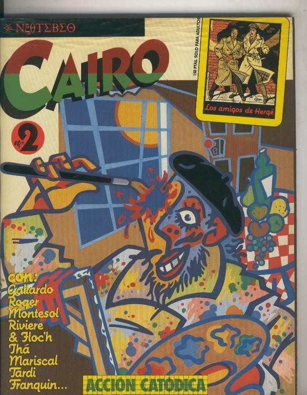 Cairo numero 02 (numerado 4 en interior cubierta)