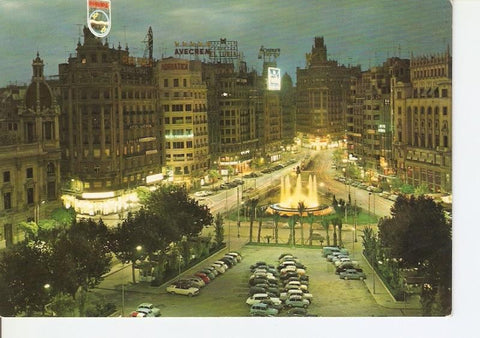 Postal 026733 : Plaza del Caudillo, Valencia