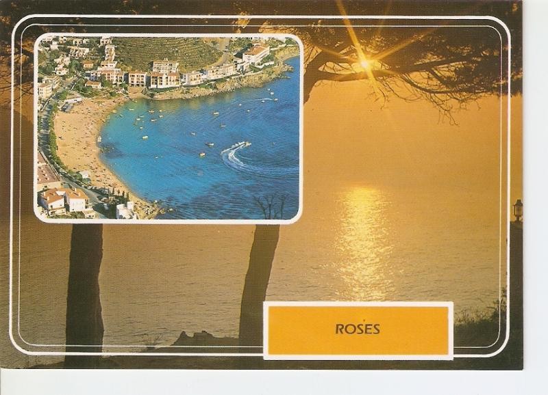 Postal 026745 : Roses, Costa Brava (Gerona)