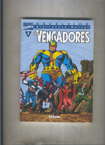 Biblioteca Marvel Excelsior: Los Vengadores numero 05