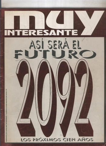 Muy interesante numero especial : asi sera el futuro 2091