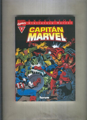 Biblioteca Marvel Excelsior: Capitan Marvel numero 08