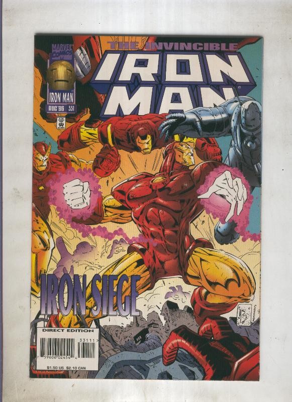 the invencible Iron man numero 331