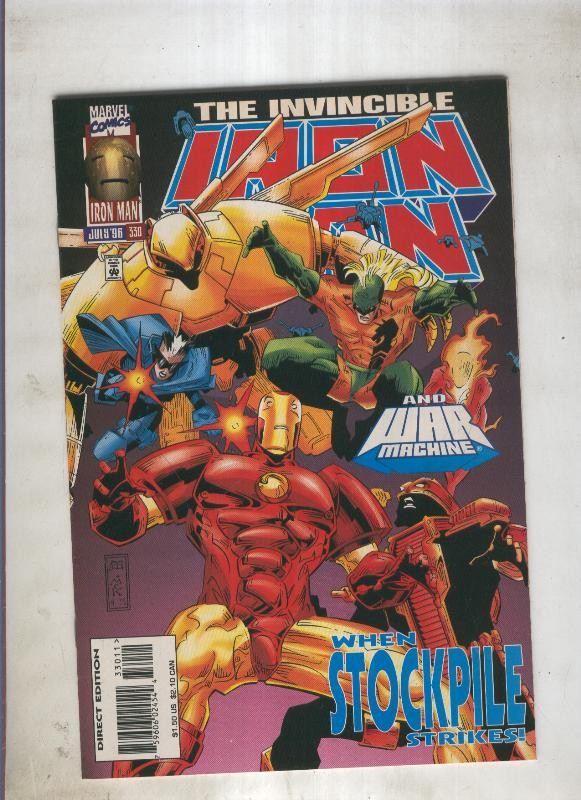 the invencible Iron man numero 330