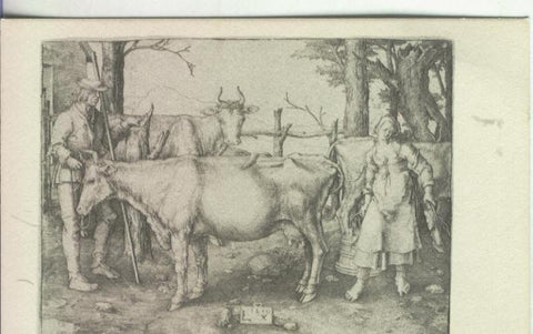 Postal 000172:  Lucsas van Leyden: The Milkmaid