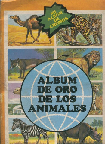 Cromos: Album de oro de los animales