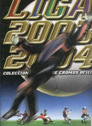 Album de Cromos: Liga 2003-2004 (incompleto)