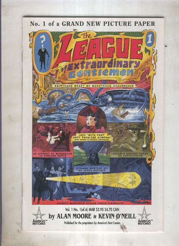 The league of extraordinary gentlemen numero 001