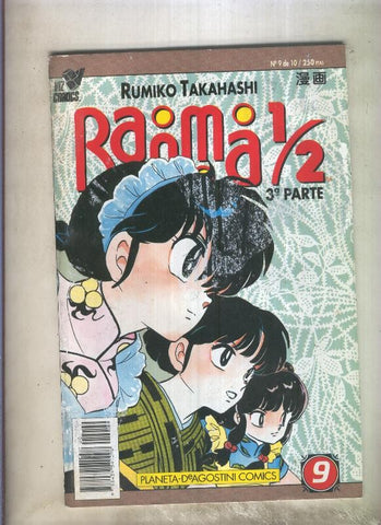 Ranma 1/2 volumen 3 numero 09 ( numerado 1 en interior cubierta)