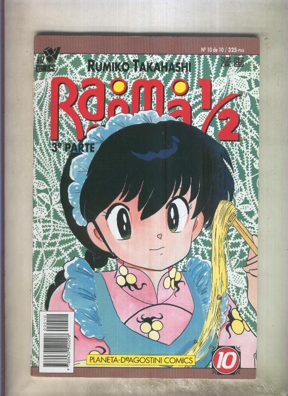 Ranma 1/2 volumen 3 numero 10 fin de este tercer volumen)